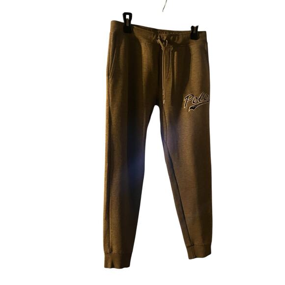 Polo Ralph Lauren Men's Gray Small RL Fleece Jogger Pants